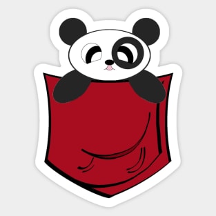 Pocket Panda Sticker